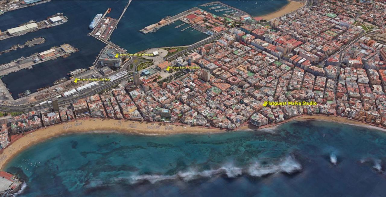 Flatguest Malva Studio Las Palmas de Gran Canaria Exteriér fotografie